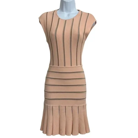 ronny kobo striped knit dress Ronny Kobo Lehua Knit Dress Black and White Stripe